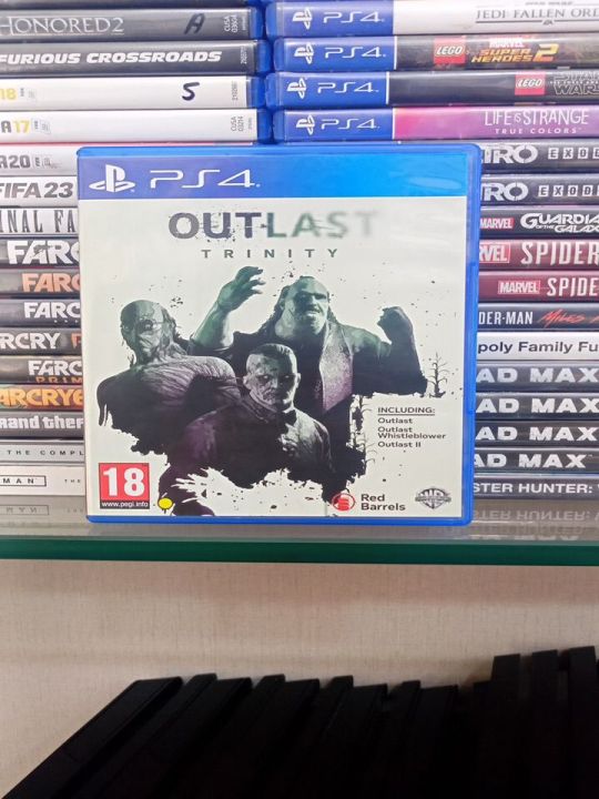 PS4 Game Outlast Trinity Playstation 4 dvd outlast trinity