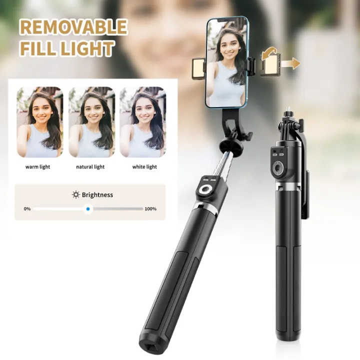 Send%20from%20Thailand%20selfie%20stick%20p220tk%202.2m%20wireless%20selfie%20stick%20tripod.%20Foldable%20with%20rechargeable%20Bluetooth%20remote.%20can%20use%20action%20camera%20go%20-%20Image%202