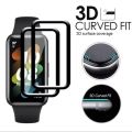 2 Pcs Carved Screen Protector for Huawei Band 8, 9, 10 Full Screen Pmma Composite Soft Film.
