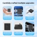 Bluetooth 5.3 Aux Receiver Wireless Car Bluetooth Adapter 3.5mm To 3.5mm Jack Audio Music Mic Handsfree Adapter for Car Speaker.