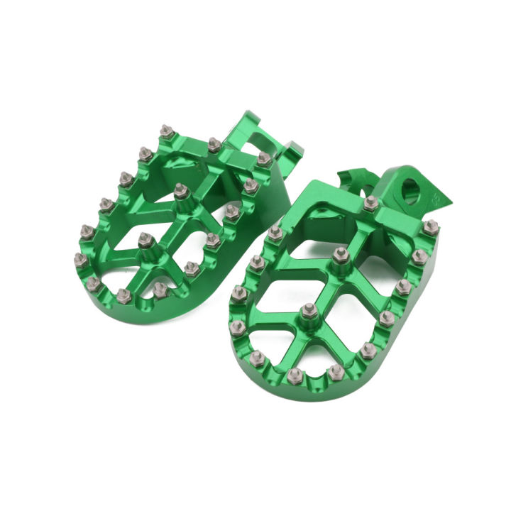 CNC%20Motorcycle%20Accessories%20Foot%20Pegs%20Pedals%20Rests%20For%20KAWASAKI%20KX125%20KX250%20KX%20125%20250%201997%201998%201999%202000%202001%20Motocross%20-%20Image%202