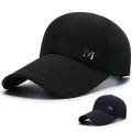 Men Women Baseball Cap Summer Cotton Hat Snapback Hip-Hop Cap Adult Sport Sun Hat Casual Long Brim Sunscreen Golf Cap. 