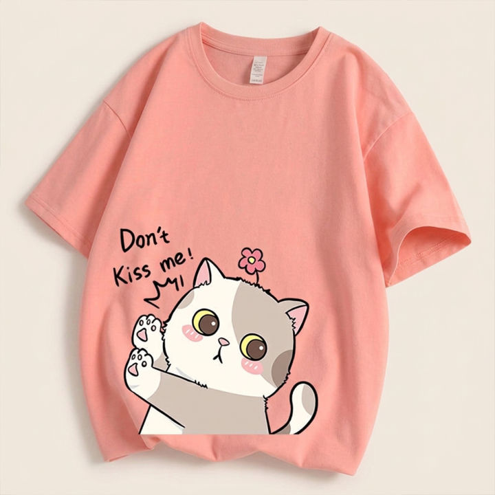 Premium Quality Original USA Oversized T Shirt For Women Trendy Summer Collection Short Sleeve Comfortable Wear