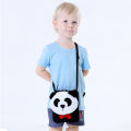 Cute cartoon animal crossbody bag kids casual shoulder bag plush mini shoulder bag.