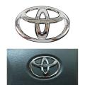 1 Piece Car Sticker Steering Wheel Emblem Logo Badge Decals Auto Accessories For Toyota. 