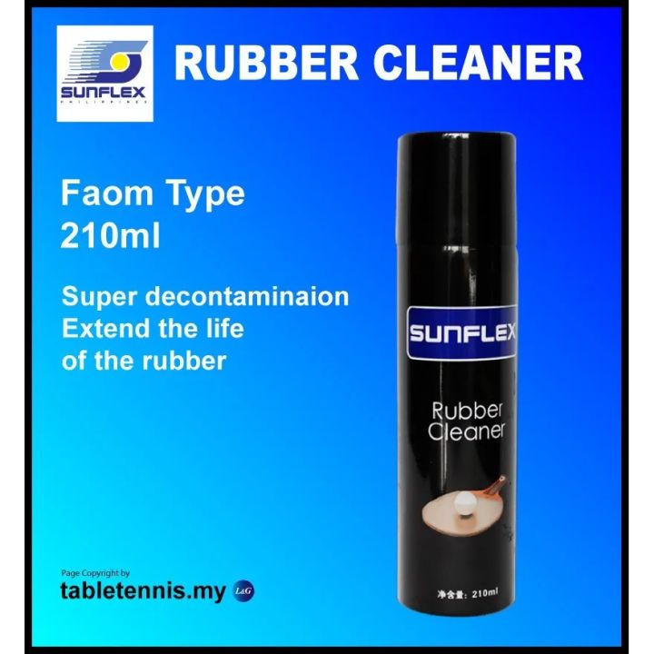SUNFLEX Cleaner Foam Type 210ml Table Tennis Ping Pong Rubber Cleaner
