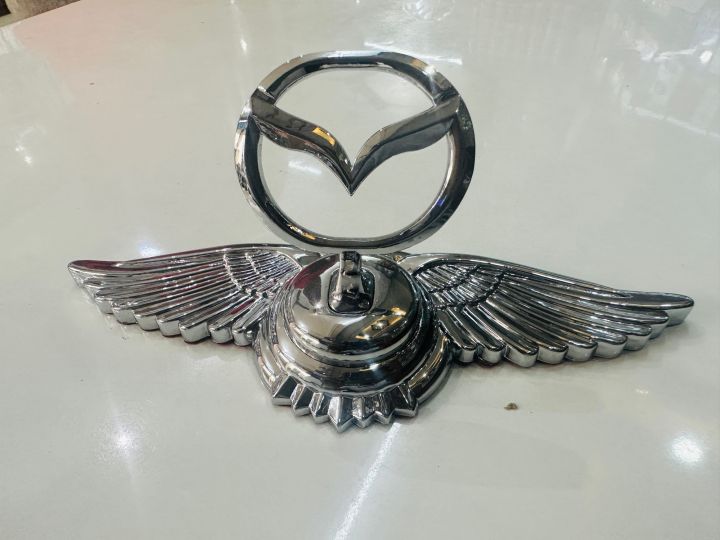 Mazda Bonet Logo With Wings For All Mazda Cars