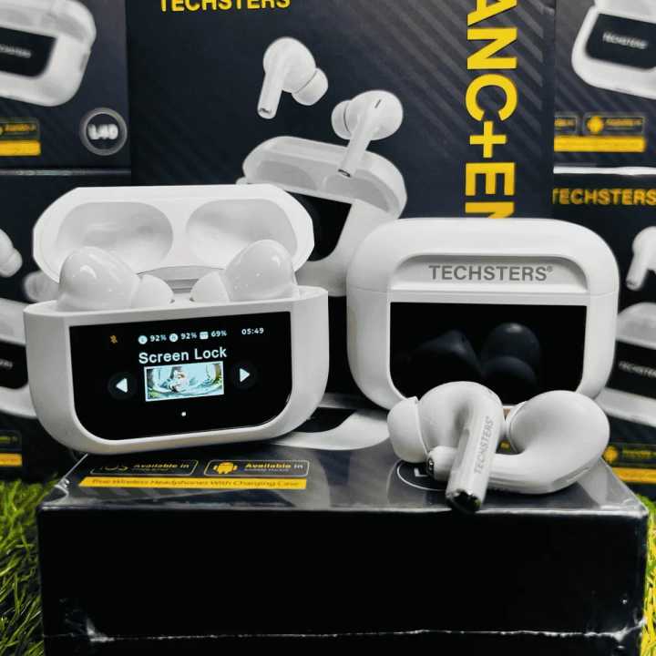 Techsters AirPods L40 – Bluetooth 5.1 | Touch Control | HD Sound | Long ...