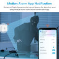 Tuya ZigBee Human Motion Sensors PIR Scene Intelligent Switch Linkage Home Security Early Warning System Work with Smart Life. 