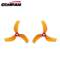2pairs Gemfan D90 D90-3 3Blade 90mm 3.5inch Propeller M5 Hole Higher Efficiency for RC Freestyle Cinehoop Racing Drones Parts. 