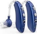 Rechargeable Digital Hearing Aid Adjustable Tone Best Sound Amplifier Portable Deaf Elderly BTE Hearing Aid.