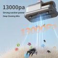 Wireless Electric Handheld Bed Mattress Vacuum Cleaner Powerful 13000Pa Portable Dust Mite Remover for Home Pet Hair Cleaning. 