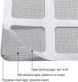 HOT DEAL NO 1 10 Pcs Rodent Mesh, 10×10cm Window and Door Screen Repair, Stainless Steel Woven Mesh, Self-Adhesive Fiberglass Mesh Screen Door Repair Patches, Cover up Holes and Tears, Prevent Mosquito Insects Fly. 