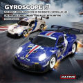 WLtoys 284019-A 284191 1:28 2.4G RC Car With LED Lights 4WD Gyro 30KM/H Remote Control Car Off-Road Drift Vehicle Toys For Kid. 