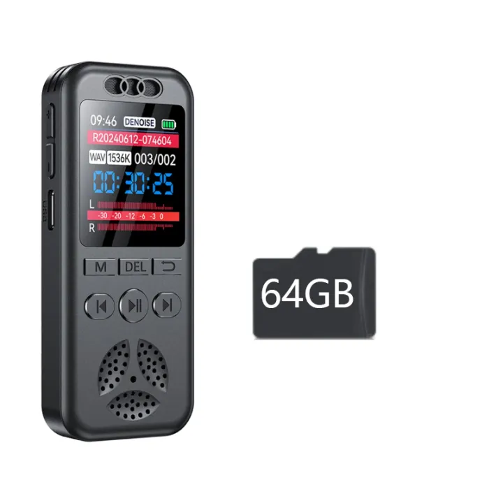 Digital%20Voice%20Recorder%20Voice%20Activated%20Audio%20Recording%20Noise%20Reduction%20with%20Playback%20MP3%20Music%20Player%2070hrs%20Recording%20Files%20-%20Image%206