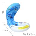 Children/Adult Inflatable Jacket Floating Ring/Kids Saftey Life Jacket. 