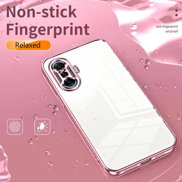 For%20Redmi%20K40%20Gaming/Xiaomi%20POCO%20F3%20GT%20Phone%20Case,%20Electroplated%20Transparent%20Silicone%20Soft%20Shell%20Back%20Cover%20-%20Image%204