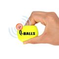 Dog Toy Set Q-MONSTER Thick Walled Natural  Squeak Chew Balls for Dogs Tennis Interactive Bouncy Balls for Training 4-pack. 