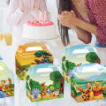 12pcs/24pcs, Disney Winnie the Pooh and Tigger Themed Party Gift Bags - Multi-Functional Paper Gift Bags for Birthday, Wedding,. 