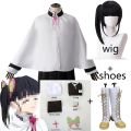 Kanao Tsuyuri Cosplay Kostuum Pruik Voor Volwassen Kinderen Volledige Sets Anime Kimetsu Cosplay Halloween Party Outfit Voor. 