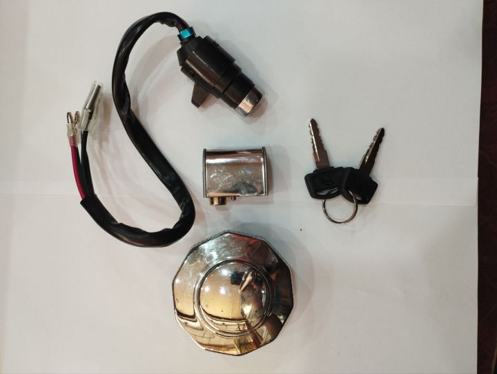 Key Set 3pcs Crown Lifan for 70CC motorcycles | Daraz.pk