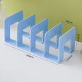 Book Stand Desktop Organizer Book Holder Bookend Plastic Shelf Desk Reading Stand Book Rack. 