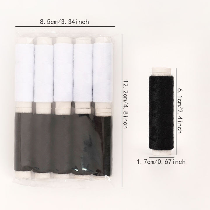 10%20Rolls%20Polyester%20Sewing%20Thread%20(402%20Type)%20-%20100M%20Each%20for%20Hand%20&%20Machine%20Stitching%20-%20Black%20&%20White%20Thread%20Set%20-%20for%20Repairs%20-%20Image%204