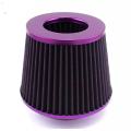 Universal Car Modified High Flow Air Filter Mushroom Head Air Filter 76mm Universal Mushroom Head Air Filter. 