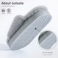 Pmoiste Furry House Slippers Women Comfortable Soft Warm EVA Platform Memory Foam Bedroom Shoes Slip On Winter Girls Indoor. 