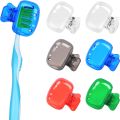 10/4/2PCS Travel Toothbrush Head Covers Toothbrush Protector Cap Brush Pod Case Protective Portable Plastic Clip for Household.
