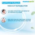 Mamaearth Fruit Punch Toothpaste For Kids 50 gm. 