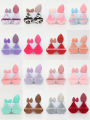 5Pcs Professional Makeup Sponge Set - Soft, Gentle, Multi-Purpose Tools for Perfect Foundation, Powder and Blush Application.