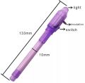 Invisible ink pen, Cheating pen With light Magic Marker Kids Pens for secret Massage, Cheating Light Pen for kids. 