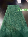 SJD LACE French Brocade Lace Fabric 4 Yards 2026 New African Nigerian Jacquard Gilded Damask Lace for Sewing Women Party Dresses. 