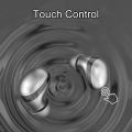 Mini Invisible Earphones Bluetooth 5.3 Headphones HiFi Stereo Wireless Headsets Noise Reduction Earbuds for .