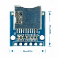 Memory Shield Module 6 Pins Micro SD Module SPI Micro SD TF Card 5V 3.3V Mini TF Card Module for Arduino DIY Kit. 