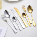 30-piece stainless steel western tableware set cross-border selling 6 people with high-grade silver steak knife and fork set..