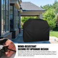 147x61x122CM BBQ Cover Gas Barbecue Cover for Weber BBQ Char Broil Outback Waterproof Heavy Duty UV Resistant Barbecue Covers.
