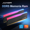 JUHOR Memoria Ram DDR5 RGB 16GB 6000MHz 6400MHz Desktop PC5 Computer High Performance Dimm Memory.