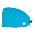 Fashion Solid Work Hat Casual Unisex Scrub Cap With Button Pet Grooming Agency Nursing Hat Doctors Cotton Surgical Hats.