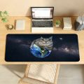 Fun Cat Meme Zazu Mouse Pad  Non-slip Locking Edge DeskMat PC Laptop Accessories  Office Keyboard Large Game XXL carpet. 