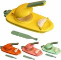 2-in-1 Dumpling Maker Machine, Dumpling Moulds, Dumpling Skin Maker with Press Moulds Set, Quick and Convenient for Making Dumplings. 