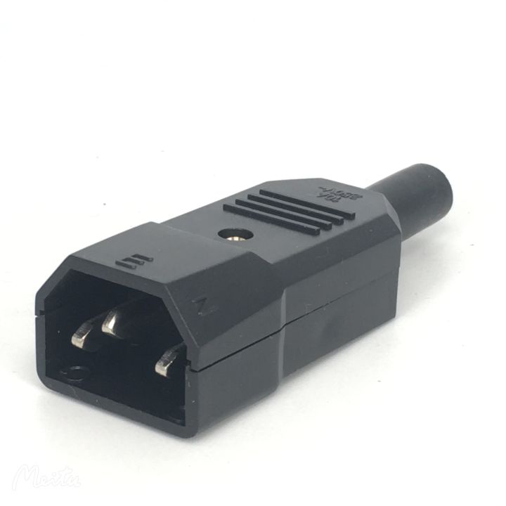 IEC%2010A%20250V%20Straight%20Cable%20Plug%20Connector%20Rewireable%20C13%20C14%20Plug%20Rewirable%20Power%20Connector%203%20pin%20AC%20Socket%20-%20Image%204