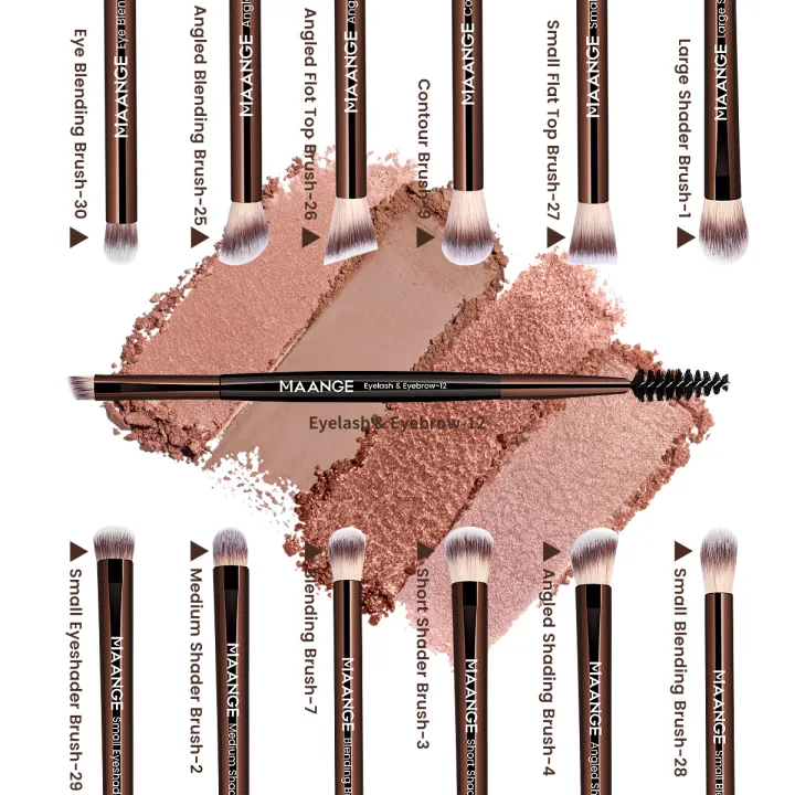 MAANGE%2013pcs%20Professional%20Eyeshadow%20Brushes%20Set%20Blending%20Eyeliner%20Eyebrow%20Concealer%20Brushes%20Makeup%20Accessories%20%20for%20Friends%20-%20Image%205