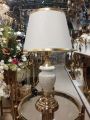 Ceramic Table Lamp  with Metal Base 18.5". 