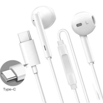 Gionee Type C Handsfree Wired Earphones Stereo Bass Earbuds with Mic for Android Type C Devices