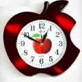 "Apple Wall Clock | Wall Clocks | High-Quality Timepiece for Home and School |High Quality Wall Clock | Wall Clock For Bedroom Fancy  | Home Decoration Fancy Round Design | New Design Plastic Wall Clock | New Wall Clock | Clock For Office". 