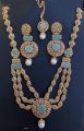 Egyption long Mala, Earing with Tikka set. 