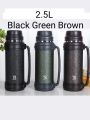Best Quality Portable 1.5L, 2L, 2.5L and 3L Vacuum Flask 304 Steel Water Bottle Insulated Flask Stainless Steel Thermal Large Capacity Bottle Cup Heat Retention. 