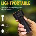 High power Laser Cannon Flashlight – Super Bright Rechargeable LED Torch with Long-Range Beam. 